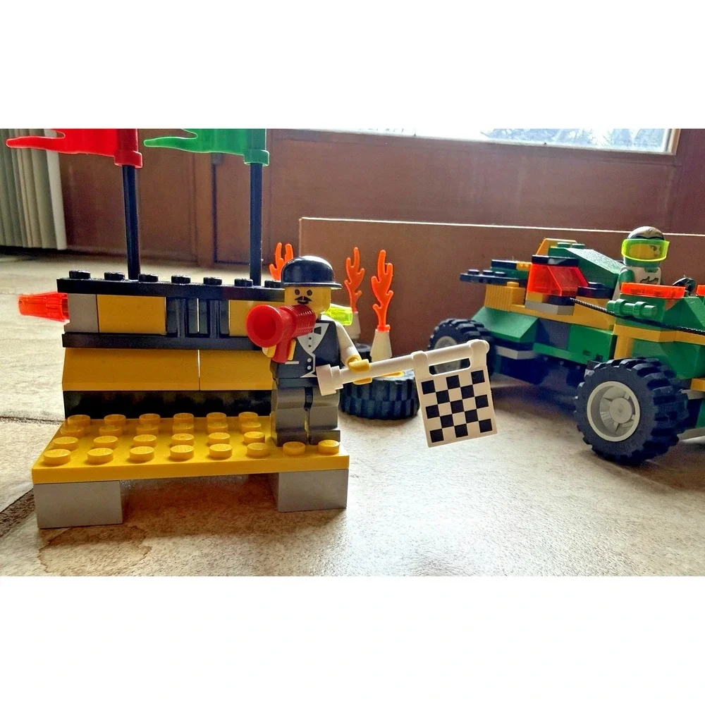 Rare Lego Race Grip N Go Challenge 6713 Complete Minus instructions